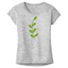 OCSO Multi-Colors Sublimatable Ladies PosiCharge Electric Heather Sporty Tee Thumbnail