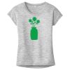 OCSO Multi-Colors Sublimatable Ladies PosiCharge Electric Heather Sporty Tee Thumbnail