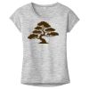 OCSO Multi-Colors Sublimatable Ladies PosiCharge Electric Heather Sporty Tee Thumbnail