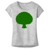 OCSO Multi-Colors Sublimatable Ladies PosiCharge Electric Heather Sporty Tee Thumbnail