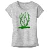OCSO Multi-Colors Sublimatable Ladies PosiCharge Electric Heather Sporty Tee Thumbnail