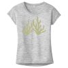 OCSO Multi-Colors Sublimatable Ladies PosiCharge Electric Heather Sporty Tee Thumbnail