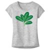OCSO Multi-Colors Sublimatable Ladies PosiCharge Electric Heather Sporty Tee Thumbnail