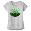 OCSO Multi-Colors Sublimatable Ladies PosiCharge Electric Heather Sporty Tee Thumbnail