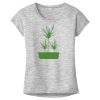 OCSO Multi-Colors Sublimatable Ladies PosiCharge Electric Heather Sporty Tee Thumbnail