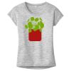 OCSO Multi-Colors Sublimatable Ladies PosiCharge Electric Heather Sporty Tee Thumbnail