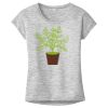 OCSO Multi-Colors Sublimatable Ladies PosiCharge Electric Heather Sporty Tee Thumbnail