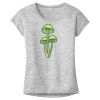 OCSO Multi-Colors Sublimatable Ladies PosiCharge Electric Heather Sporty Tee Thumbnail