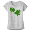 OCSO Multi-Colors Sublimatable Ladies PosiCharge Electric Heather Sporty Tee Thumbnail