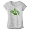 OCSO Multi-Colors Sublimatable Ladies PosiCharge Electric Heather Sporty Tee Thumbnail