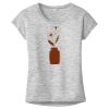 OCSO Multi-Colors Sublimatable Ladies PosiCharge Electric Heather Sporty Tee Thumbnail