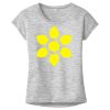 OCSO Multi-Colors Sublimatable Ladies PosiCharge Electric Heather Sporty Tee Thumbnail