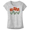 OCSO Multi-Colors Sublimatable Ladies PosiCharge Electric Heather Sporty Tee Thumbnail