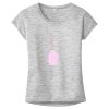 OCSO Multi-Colors Sublimatable Ladies PosiCharge Electric Heather Sporty Tee Thumbnail