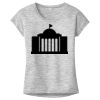 OCSO Multi-Colors Sublimatable Ladies PosiCharge Electric Heather Sporty Tee Thumbnail
