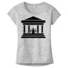OCSO Multi-Colors Sublimatable Ladies PosiCharge Electric Heather Sporty Tee Thumbnail