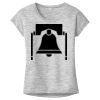 OCSO Multi-Colors Sublimatable Ladies PosiCharge Electric Heather Sporty Tee Thumbnail