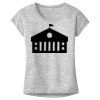 OCSO Multi-Colors Sublimatable Ladies PosiCharge Electric Heather Sporty Tee Thumbnail