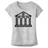 OCSO Multi-Colors Sublimatable Ladies PosiCharge Electric Heather Sporty Tee Thumbnail