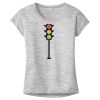 OCSO Multi-Colors Sublimatable Ladies PosiCharge Electric Heather Sporty Tee Thumbnail
