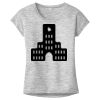 OCSO Multi-Colors Sublimatable Ladies PosiCharge Electric Heather Sporty Tee Thumbnail