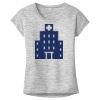 OCSO Multi-Colors Sublimatable Ladies PosiCharge Electric Heather Sporty Tee Thumbnail