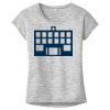 OCSO Multi-Colors Sublimatable Ladies PosiCharge Electric Heather Sporty Tee Thumbnail