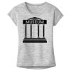 OCSO Multi-Colors Sublimatable Ladies PosiCharge Electric Heather Sporty Tee Thumbnail