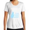 Ladies Multi Color Sublimatable PosiCharge Competitor Tee Thumbnail