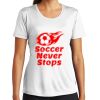 Ladies Multi Color Sublimatable PosiCharge Competitor Tee Thumbnail