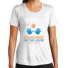 Ladies Multi Color Sublimatable PosiCharge Competitor Tee Thumbnail