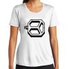 Ladies Multi Color Sublimatable PosiCharge Competitor Tee Thumbnail