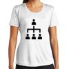 Ladies Multi Color Sublimatable PosiCharge Competitor Tee Thumbnail