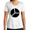 Ladies Multi Color Sublimatable PosiCharge Competitor Tee Thumbnail