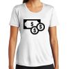 Ladies Multi Color Sublimatable PosiCharge Competitor Tee Thumbnail