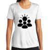 Ladies Multi Color Sublimatable PosiCharge Competitor Tee Thumbnail