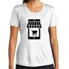 Ladies Multi Color Sublimatable PosiCharge Competitor Tee Thumbnail