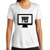 Ladies Multi Color Sublimatable PosiCharge Competitor Tee Thumbnail