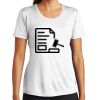 Ladies Multi Color Sublimatable PosiCharge Competitor Tee Thumbnail