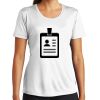 Ladies Multi Color Sublimatable PosiCharge Competitor Tee Thumbnail