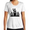 Ladies Multi Color Sublimatable PosiCharge Competitor Tee Thumbnail
