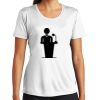 Ladies Multi Color Sublimatable PosiCharge Competitor Tee Thumbnail